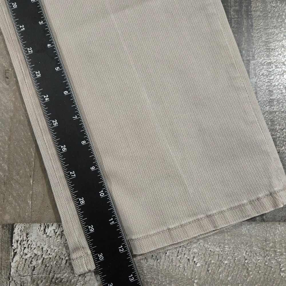 Tommy Bahama Boracay Khaki Tan Textured 5-Pocket Chino Stretch Pants Mens 38x30